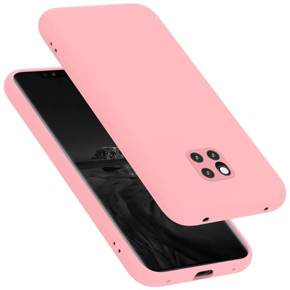 DENDICO Cover per Huawei P20 PRO, Antiurto Custodia a Libro in PU Pelle, Protettiva Portafoglio Cover con Supporto per Huawei P20 PRO, Oro Rosa