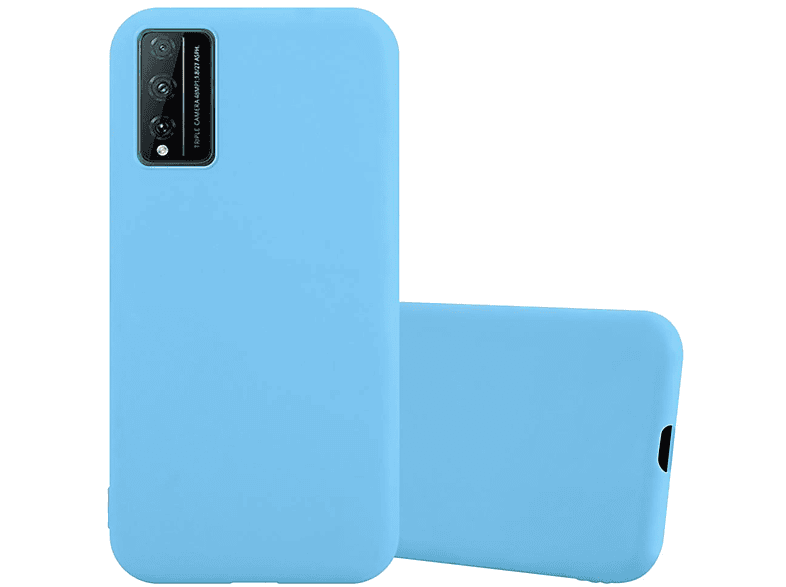 CADORABO Hülle 4T Honor, Candy PRO, im Backcover, PLAY BLAU Style, CANDY TPU
