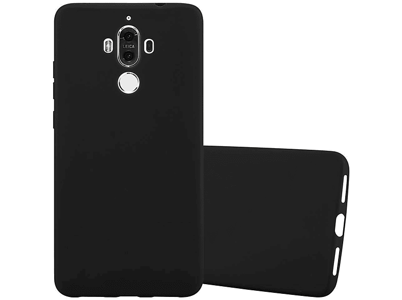 Hülle CADORABO SCHWARZ MATE 9, Backcover, Candy TPU Huawei, CANDY Style, im