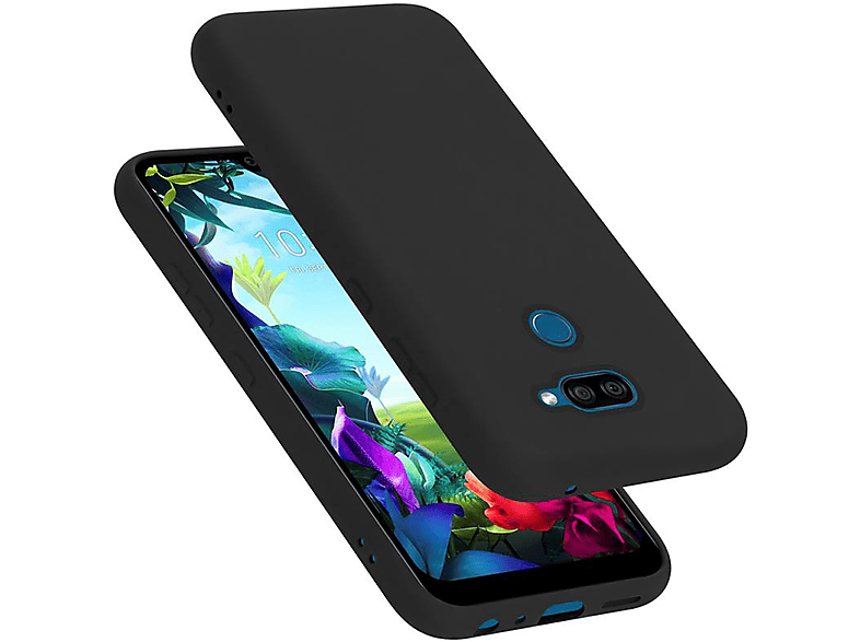 CADORABO Hülle Silicone K40S, Style, Case Liquid Backcover, LIQUID SCHWARZ LG, im