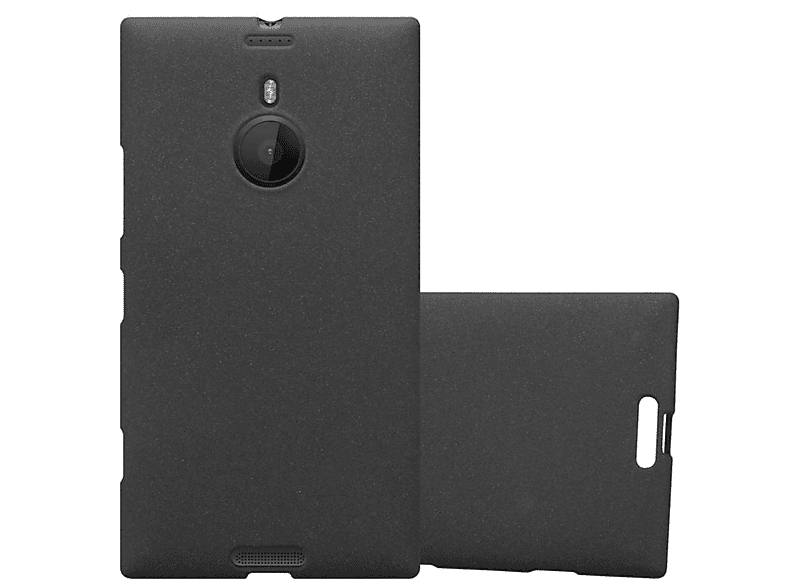 CADORABO TPU SCHWARZ 1520, Schutzhülle, Backcover, Nokia, Frosted Lumia FROST