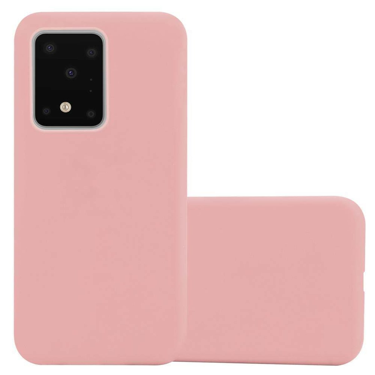 CANDY im ULTRA, Hülle Samsung, Candy Style, Backcover, S20 Galaxy ROSA TPU CADORABO