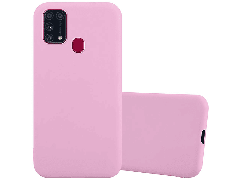 CADORABO Hülle im TPU Candy Style, Backcover, Samsung, Galaxy M31, CANDY ROSA