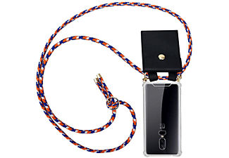 carcasa de móvil Funda flexible para móvil - Carcasa de TPU Silicona ultrafina;CADORABO, OnePlus, 6, naranja azul blanco