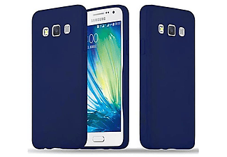 carcasa de móvil Funda flexible para móvil - Carcasa de TPU Silicona ultrafina;CADORABO, Samsung, Galaxy A3 2015, candy azul oscuro