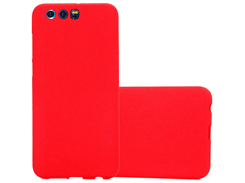 CADORABO TPU Frosted Schutzhülle, Backcover, Honor, 9, FROST ROT