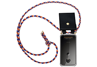 carcasa de móvil Funda flexible para móvil - Carcasa de TPU Silicona ultrafina;CADORABO, Motorola, MOTO Z2, naranja azul blanco