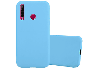 carcasa de móvil  - Funda flexible para móvil - Carcasa de TPU Silicona ultrafina CADORABO, Honor, 10i / 20i / 20 LITE / Huawei Enjoy 9s, candy azul