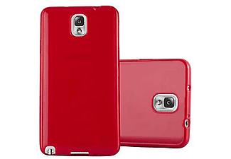 carcasa de móvil Funda flexible para móvil - Carcasa de TPU Silicona ultrafina;CADORABO, Samsung, Galaxy NOTE 3, jelly rojo