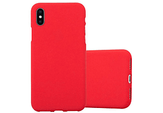 carcasa de móvil Funda flexible para móvil - Carcasa de TPU Silicona ultrafina;CADORABO, Apple, iPhone X / XS, frost rojo