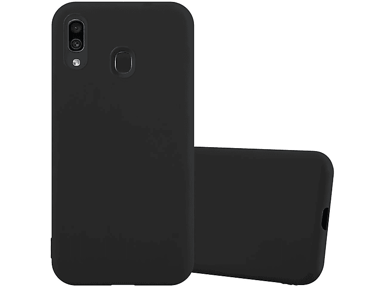 CADORABO Hülle im TPU Candy Style, Backcover, Samsung, Galaxy A20 / A30 / M10s, CANDY SCHWARZ