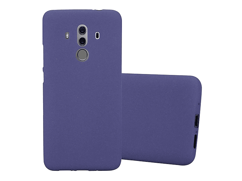 Cadorabo Hoesje voor Huawei MATE 40 PRO in CANDY ZWART - Beschermhoes gemaakt van