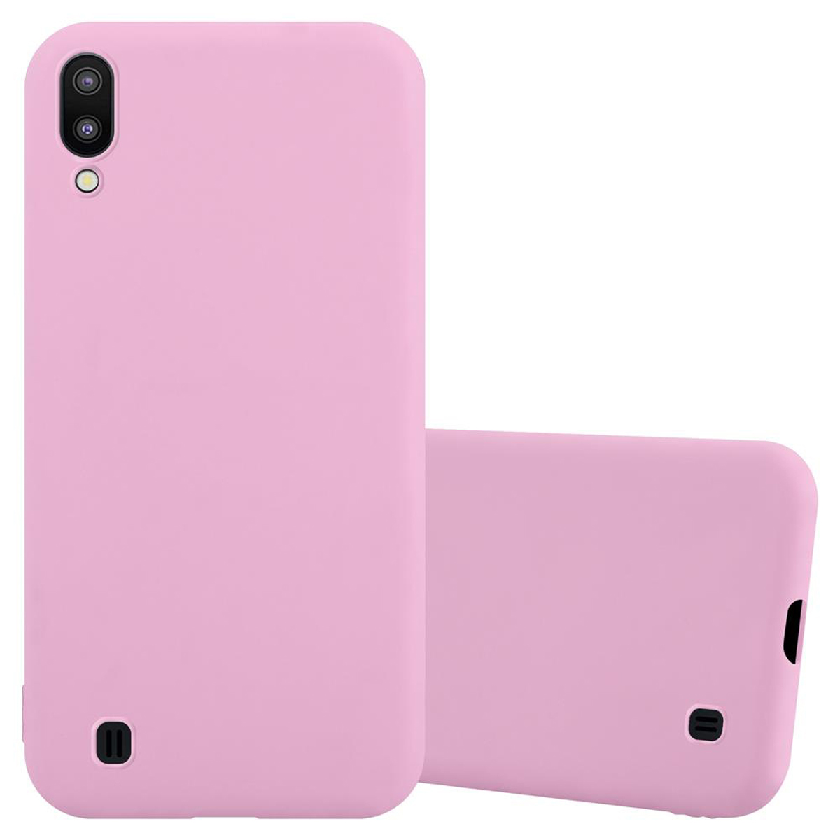 CADORABO Hülle CANDY / Backcover, ROSA A10 Candy TPU Samsung, Galaxy Style, im M10