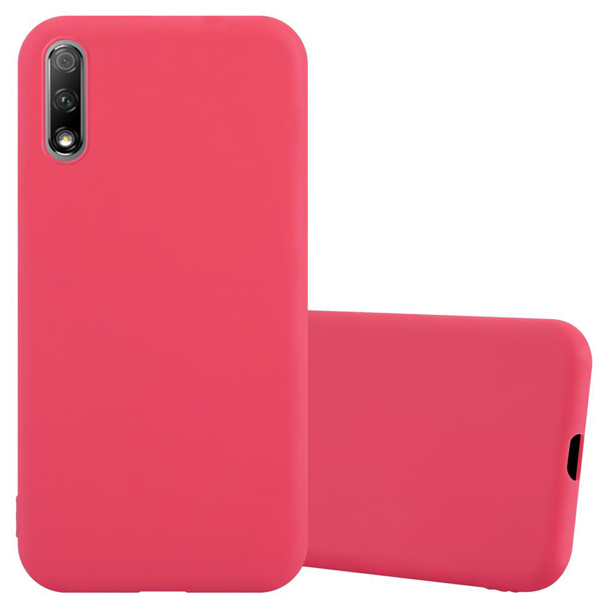 CADORABO Hülle im Honor, 9X, CANDY TPU Style, Backcover, Candy ROT
