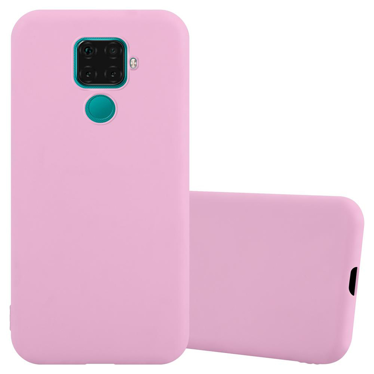 CADORABO Hülle im TPU Backcover, Huawei, MATE Candy LITE, ROSA Style, 30 CANDY
