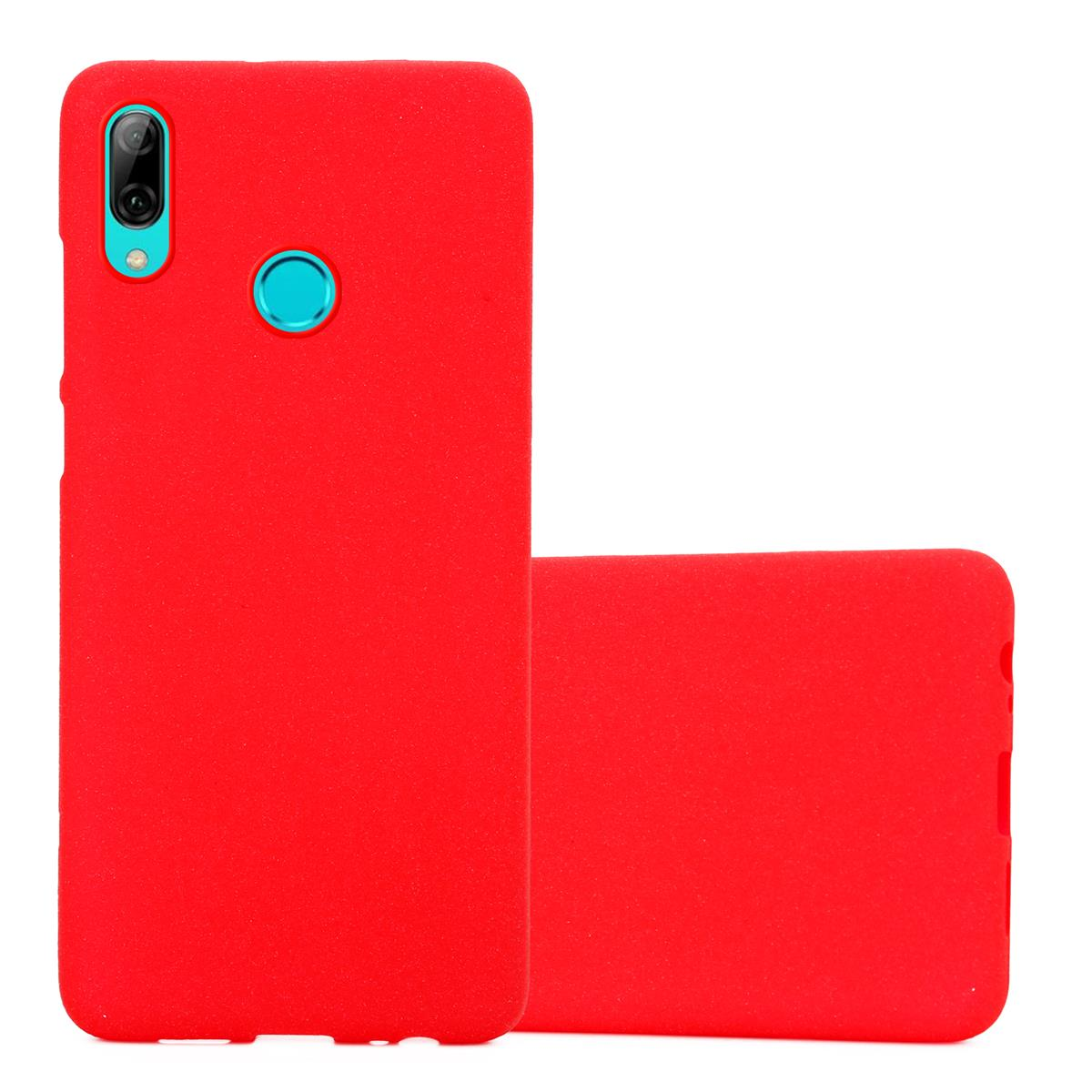 CADORABO Honor, SMART Frosted LITE Huawei 2019, 10 FROST Schutzhülle, / P ROT TPU Backcover,