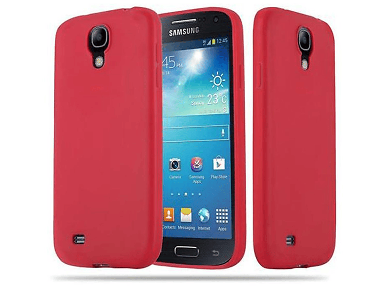 CADORABO Hülle ROT Style, im CANDY Galaxy Samsung, Backcover, TPU Candy S4