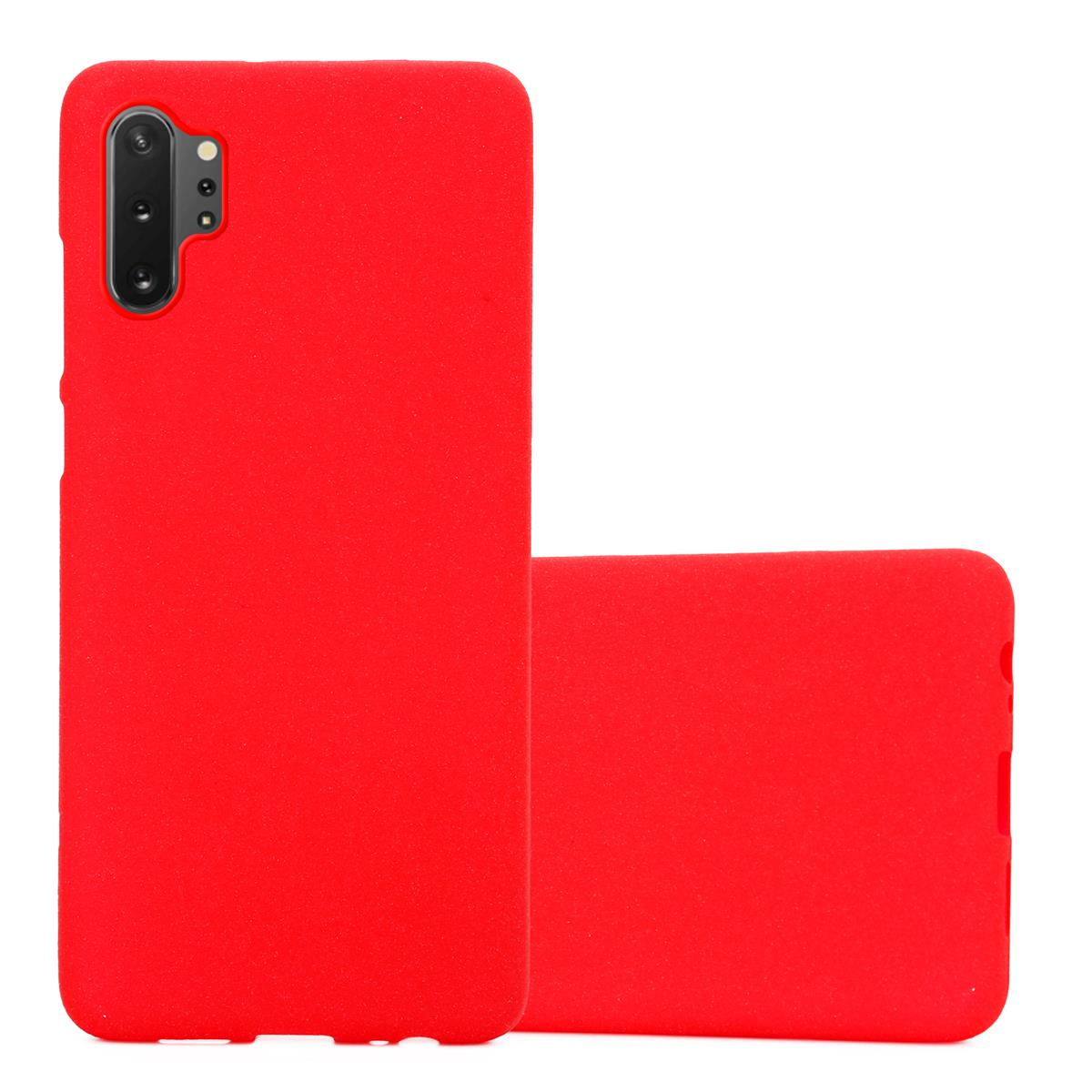 CADORABO TPU Frosted Schutzhülle, Backcover, Samsung, ROT FROST NOTE Galaxy PLUS, 10