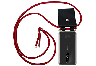 carcasa de móvil Funda flexible para móvil - Carcasa de TPU Silicona ultrafina;CADORABO, Nokia, 3.1 Plus, rojo rubí