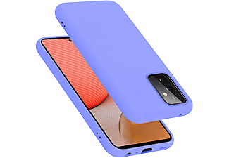 carcasa de móvil  - Funda flexible para móvil - Carcasa de TPU Silicona ultrafina CADORABO, Samsung, Galaxy A72 5G, liquid lila claro