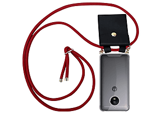 carcasa de móvil Funda flexible para móvil - Carcasa de TPU Silicona ultrafina;CADORABO, Motorola, MOTO E4, rojo rubí