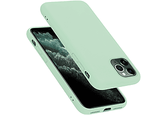 carcasa de móvil  - Funda flexible para móvil - Carcasa de TPU Silicona ultrafina CADORABO, Apple, iPhone 11 PRO MAX, liquid verde claro