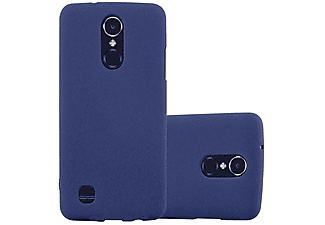 carcasa de móvil  - Funda flexible para móvil - Carcasa de TPU Silicona ultrafina CADORABO, LG, K8 2017 US Version, frost azul oscuro