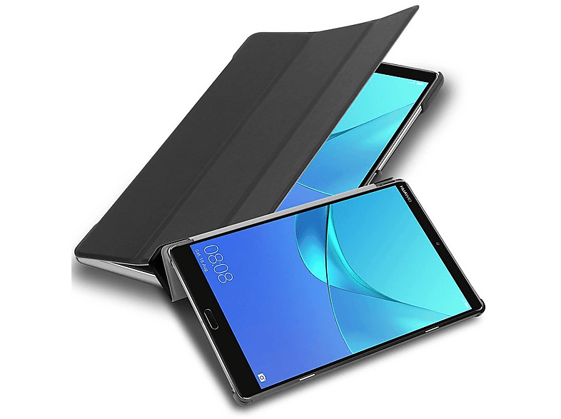 Cadorabo Hülle Für Huawei MatePad 11 (10.95 Zoll) – Schwarzes Kunstleder, Stoßfest, Mit Standfunktion