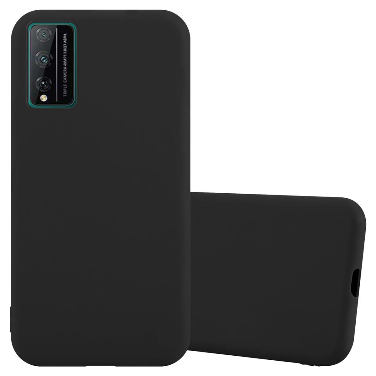 CADORABO Hülle Backcover, Honor, SCHWARZ TPU Style, CANDY PLAY im 4T Candy PRO