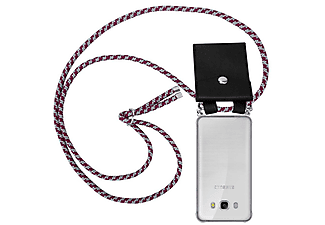 carcasa de móvil Funda flexible para móvil - Carcasa de TPU Silicona ultrafina;CADORABO, Samsung, Galaxy J5 2016, rojo blanco