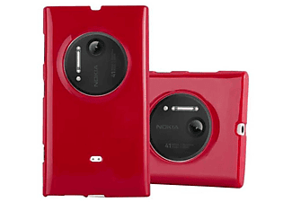 carcasa de móvil Funda flexible para móvil - Carcasa de TPU Silicona ultrafina;CADORABO, Nokia, Lumia 1020, jelly rojo