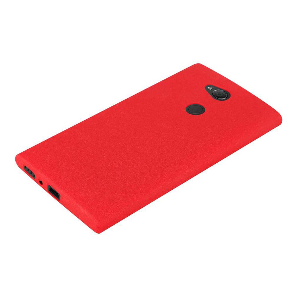 CADORABO TPU Frosted Schutzhülle, FROST Xperia ROT L2, Backcover, Sony