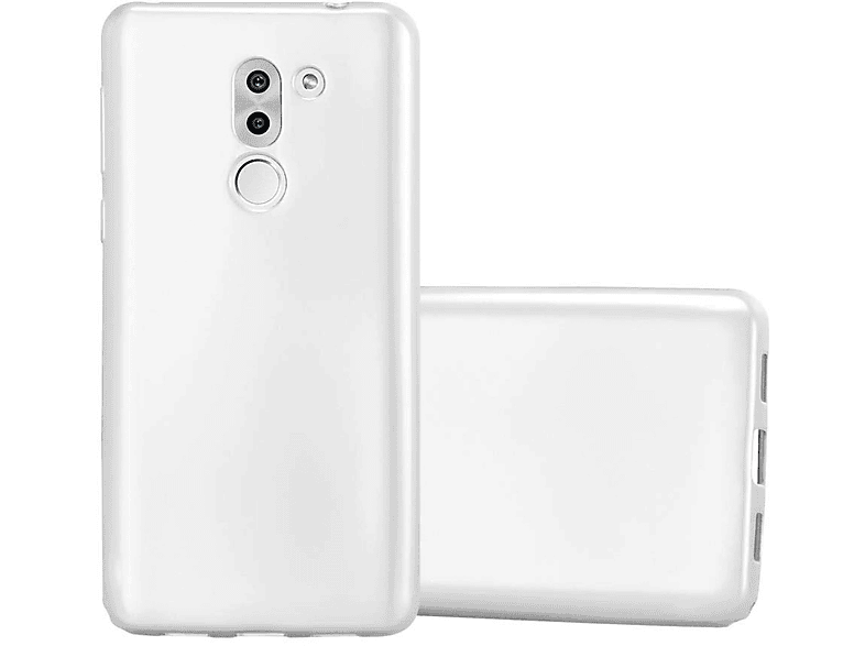 CADORABO TPU Matt Metallic LITE Honor GR5 9 Backcover, / Huawei, Hülle, / 6X, METALLIC SILBER MATE 2017