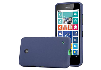 carcasa de móvil Funda flexible para móvil - Carcasa de TPU Silicona ultrafina;CADORABO, Nokia, Lumia 630, frost azul oscuro