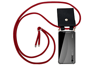 carcasa de móvil Funda flexible para móvil - Carcasa de TPU Silicona ultrafina;CADORABO, Huawei, P20 PRO, rojo rubí