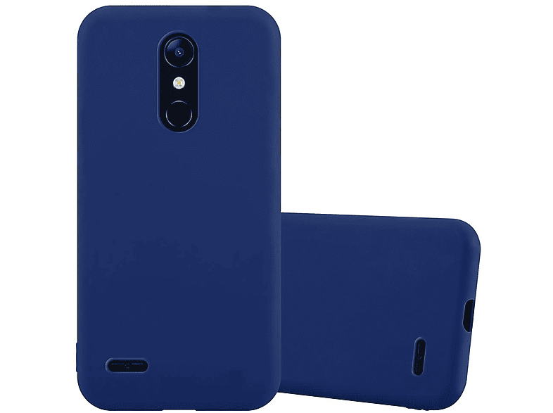 LG, 2018 / Style, / TPU K10 Backcover, K11 CADORABO Hülle CANDY Candy PLUS, im K11 DUNKEL BLAU