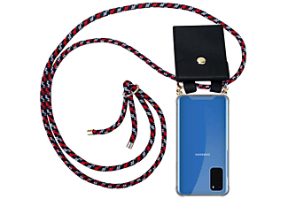 carcasa de móvil Funda flexible para móvil - Carcasa de TPU Silicona ultrafina;CADORABO, Samsung, Galaxy S20, rojo azul blanco