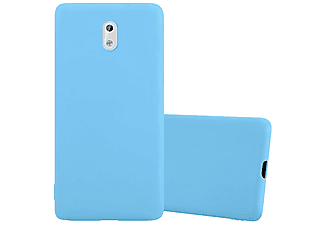 carcasa de móvil  - Funda flexible para móvil - Carcasa de TPU Silicona ultrafina CADORABO, Nokia, 3, candy azul
