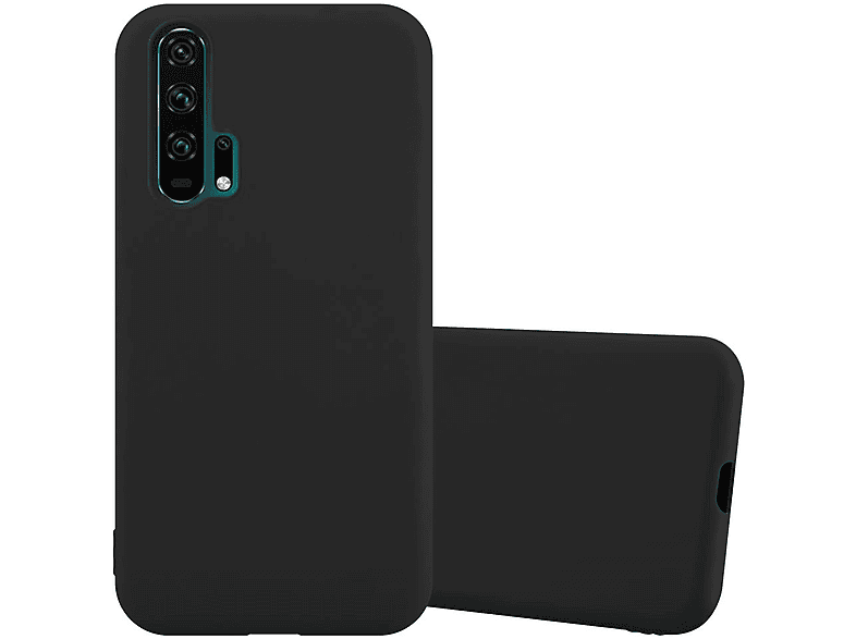 CADORABO Hülle TPU Backcover, Honor, SCHWARZ 20 PRO, Candy im Style, CANDY