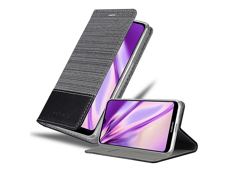 Cadorabo Custodia A Libro Portafoglio Per Huawei Y6S - Colore Turchese Petrolio, Con Slot Carte, Supporto E Chiusura Magnetica - 2