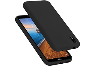 carcasa de móvil  - Funda flexible para móvil - Carcasa de TPU Silicona ultrafina CADORABO, Xiaomi, RedMi 7A, liquid negro