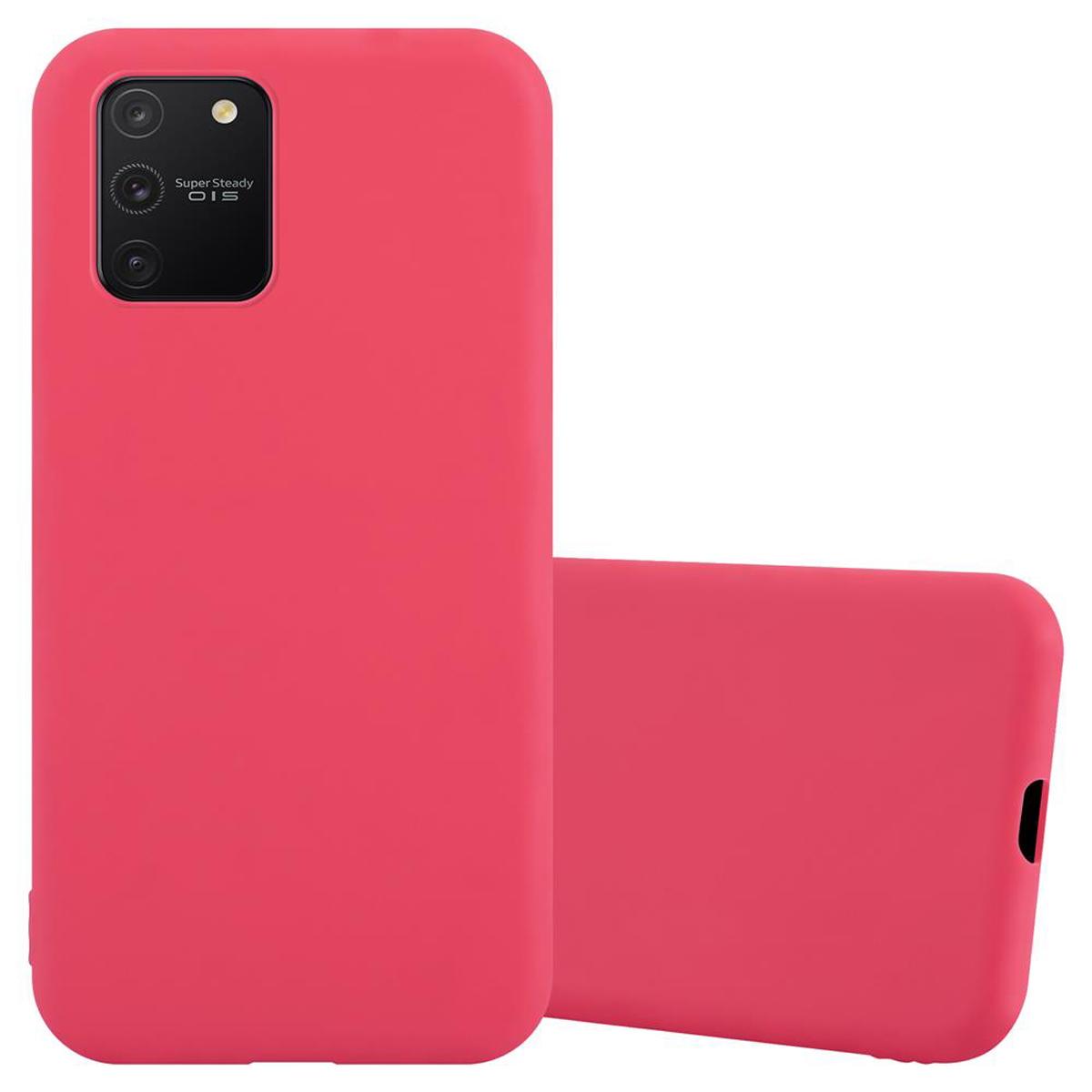 Hülle Style, / ROT Backcover, Candy im A91 Galaxy Samsung, M80s, / S10 CADORABO TPU CANDY LITE