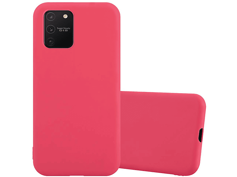 CADORABO Hülle im TPU Candy Style, Backcover, Samsung, Galaxy A91 / S10 LITE / M80s, CANDY ROT