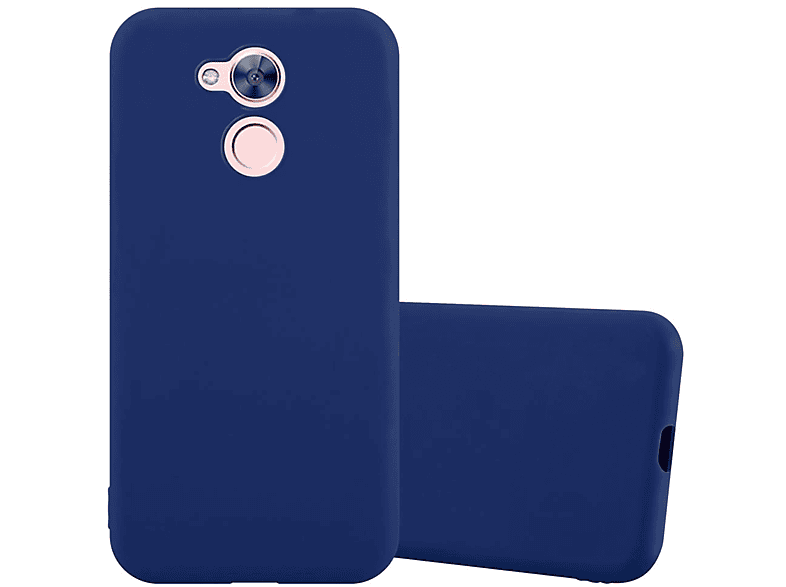 CADORABO Hülle Backcover, im Candy PRO, TPU BLAU 5C DUNKEL / PRO Style, CANDY 6A Honor