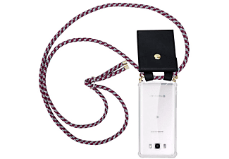 carcasa de móvil Funda flexible para móvil - Carcasa de TPU Silicona ultrafina;CADORABO, Samsung, Galaxy J7 2016, rojo blanco