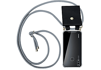 carcasa de móvil  - Funda flexible para móvil - Carcasa de TPU Silicona ultrafina CADORABO, Huawei, P20 LITE, gris argentado