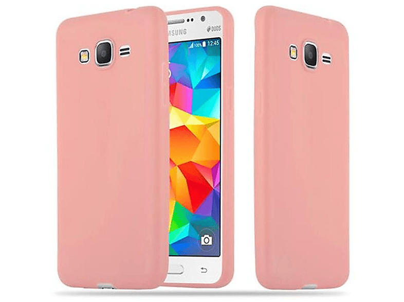 CADORABO Hülle im TPU Candy Style, Backcover, Samsung, Galaxy GRAND PRIME, CANDY ROSA