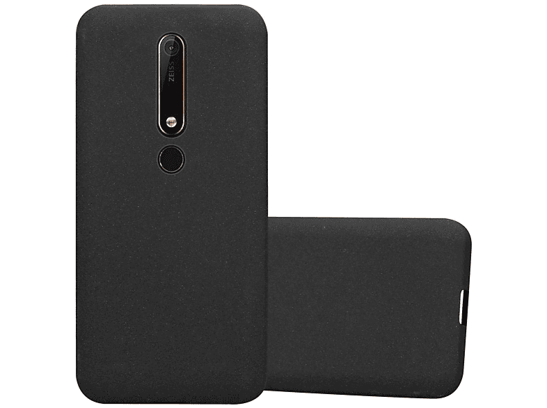 CADORABO TPU Backcover, Schutzhülle, 6.1, Nokia, Frosted FROST SCHWARZ