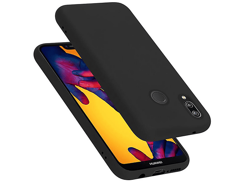 Black Battery Cover With Integrated Camera Flash Glass Lens For Huawei P20 Pro (2018) – Includes Adhesive