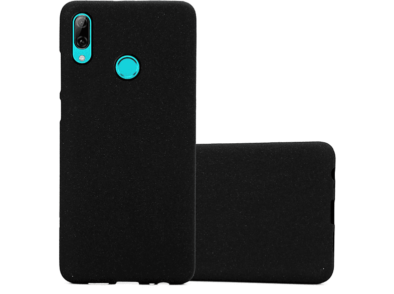 CADORABO TPU Frosted Schutzhülle, Backcover, Honor, 10 LITE / Huawei P SMART 2019, FROST SCHWARZ